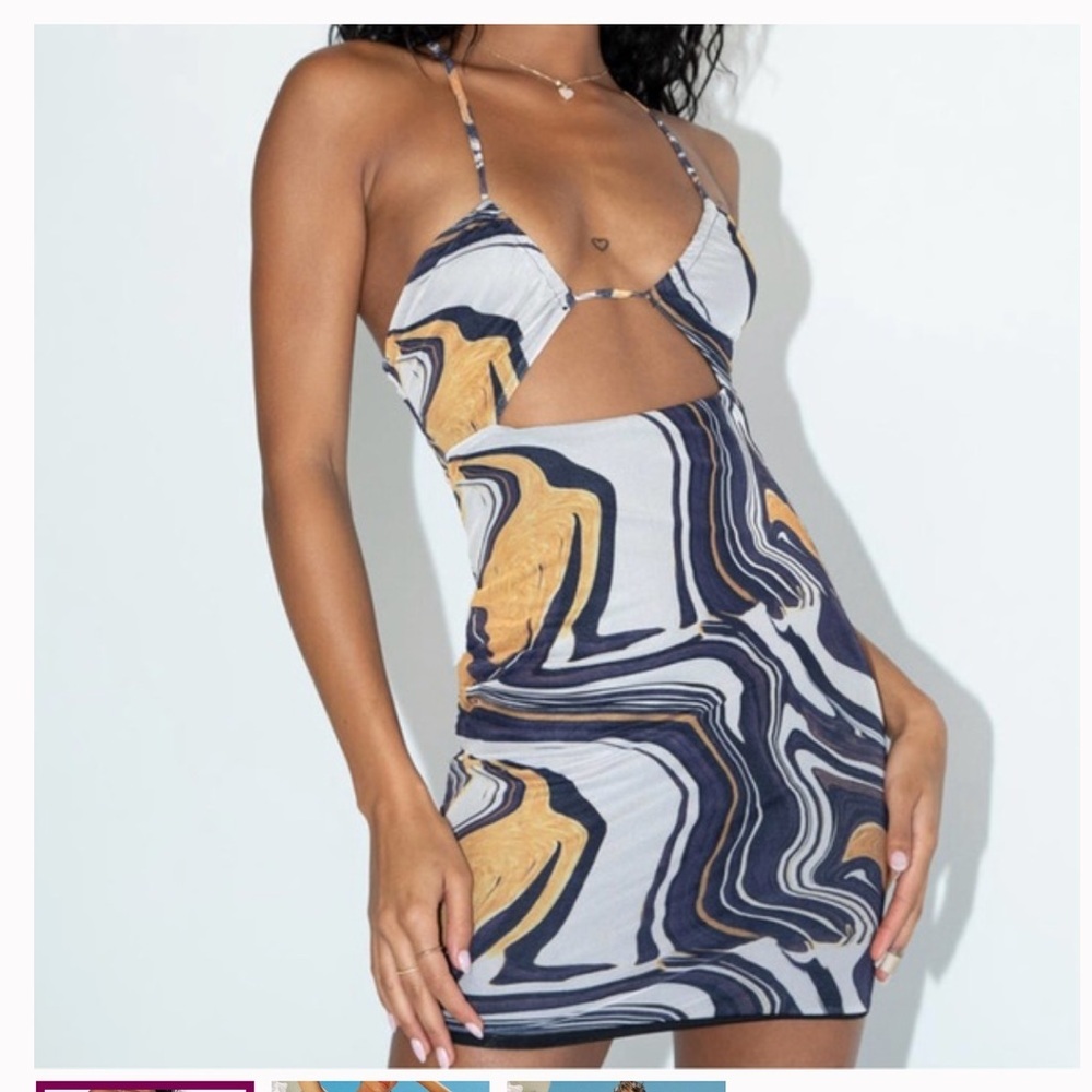 Princess Polly Charlee Cut-Out Mini Dress